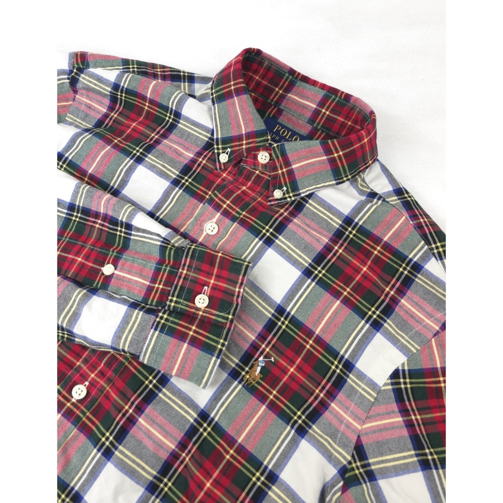 Polo Ralph Lauren Classic Fit Long Sleeve Poplin Button Down Men's Shirt Small P